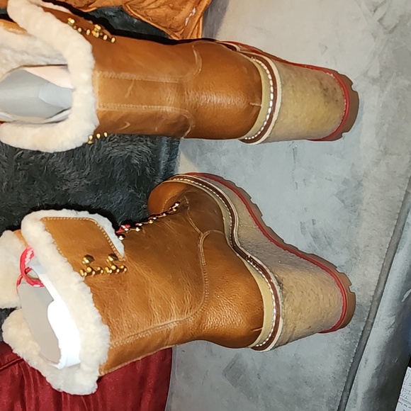 Tory Burch Hiker Wedge Boot, sz 11 - Picture 4 of 10